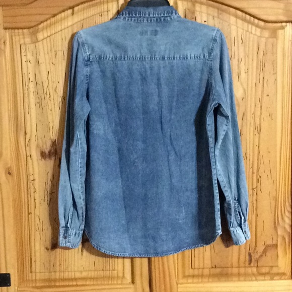COPY - Women’s Ruff Hewn denim shirt. Sz. Small - Picture 6 of 7